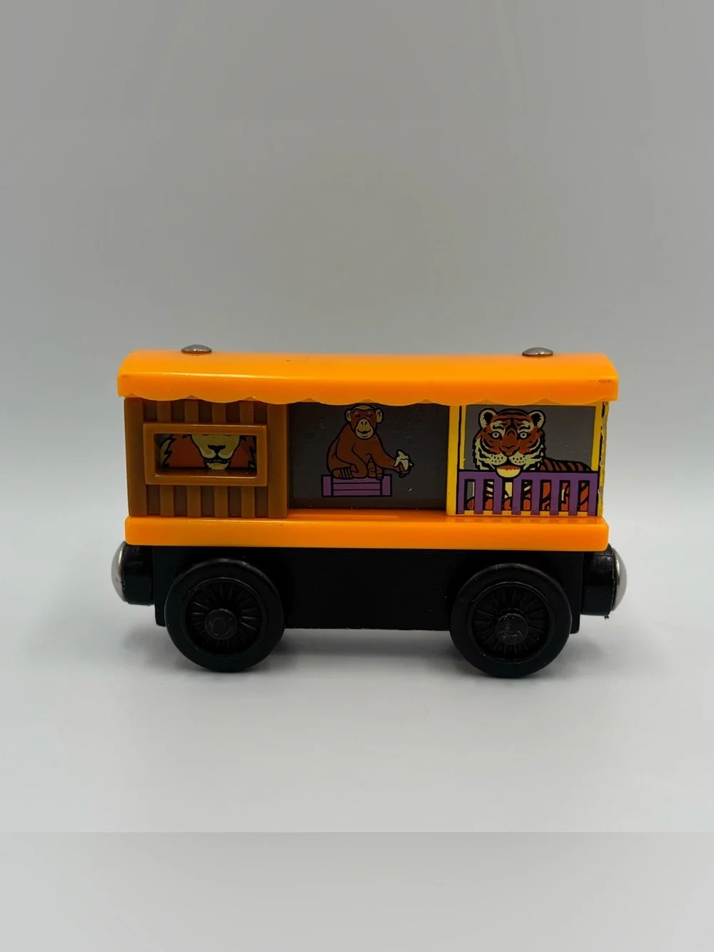 RARE Y2K Thomas the Engine & Friends Motorized Thomas & Zoo Car Train Toy Lot